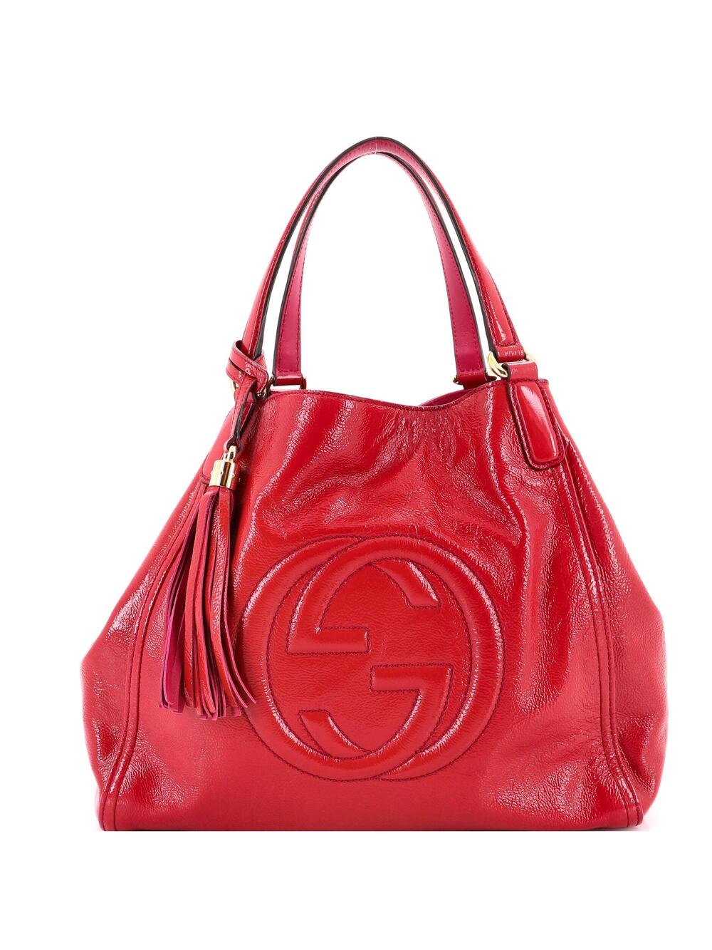 Gucci Soho Shoulder Bag Patent Medium #348376G85B